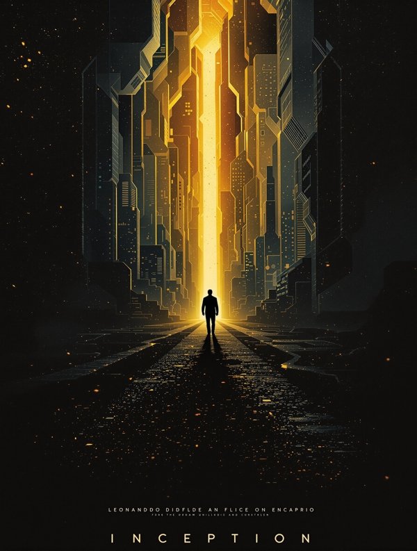 盗梦空间 - Inception 盗梦空间 电影海报
